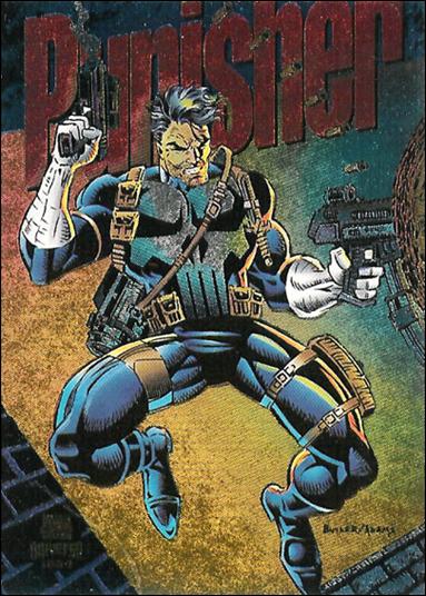 Marvel Universe: Series 5 (Power Blast Subset) card 2 Punisher (Rainbow Foil)