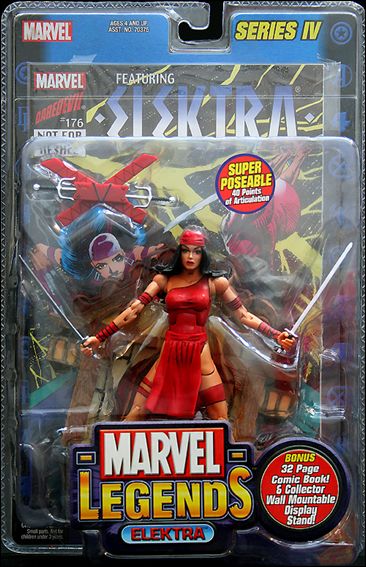 Marvel Legends (Series 4) figure 2 Elektra