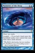 Magic the Gathering: Worldwake (Base Set) card 33 Mysteries of the Deep
