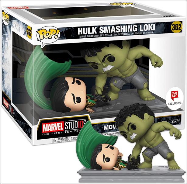 POP! Marvel figure 362 Hulk Smashing Loki  (Movie Moments)
