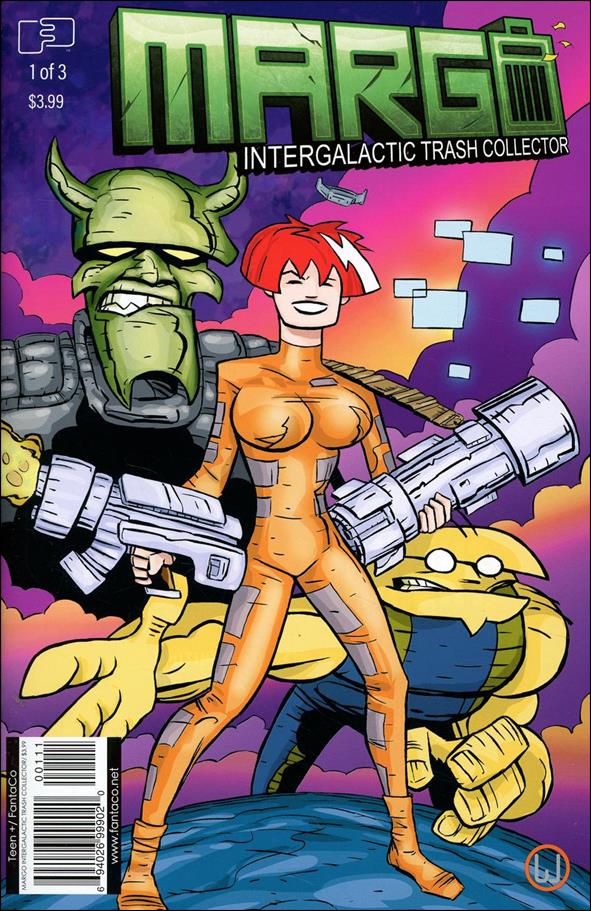 Margo: Intergalactic Trash Collector issue 1 Jim Whiting Cover