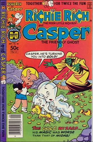 Richie Rich & Casper issue 40-B 50 Cent Price Cover