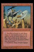 Magic the Gathering: Ice Age (Base Set) card 210 Orcish Lumberjack