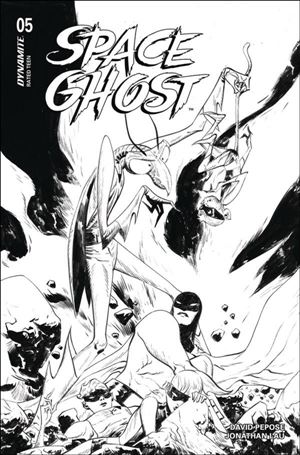 Space Ghost (2024) issue 5-H Jae Lee B&W 1:15 Cardstock Cover