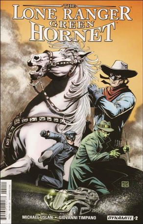 Lone Ranger / Green Hornet issue 2 Jan Duursema Standard Cover