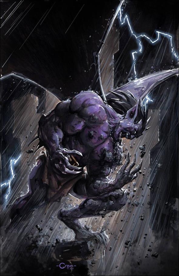 Gargoyles: Quest issue 4-D Clayton Crain Limited Metal Virgin Cover