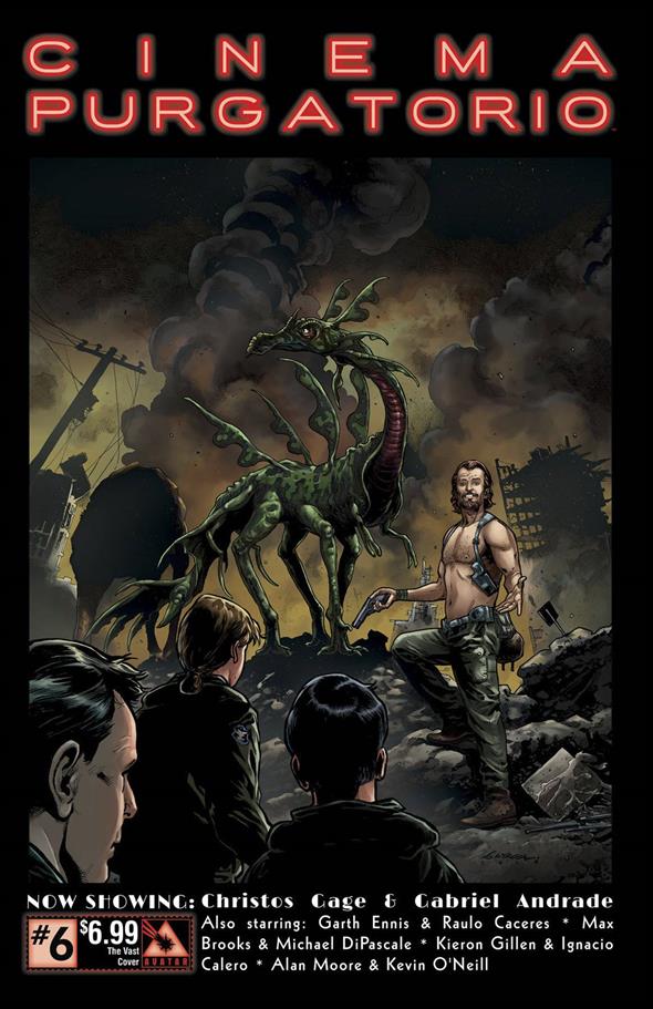 Alan Moore's Cinema Purgatorio issue 6-E The Vast Cover