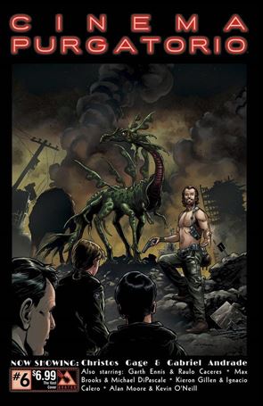 Alan Moore's Cinema Purgatorio issue 6-E The Vast Cover