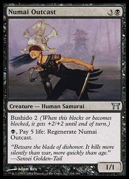 Magic the Gathering: Champions of Kamigawa (Base Set) card 134 Numai Outcast