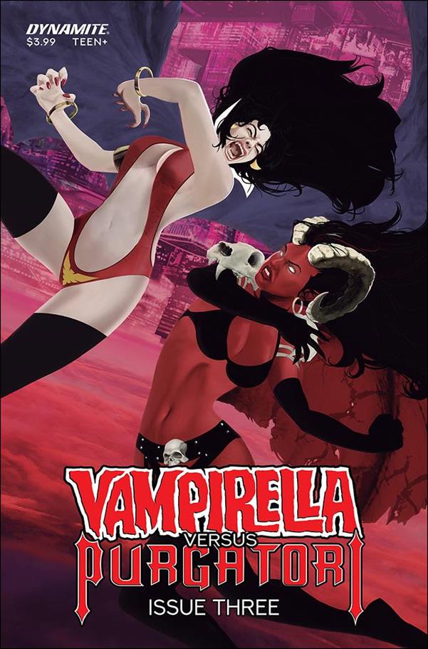 Vampirella vs Purgatori issue 3-G Daniel Maine Cover