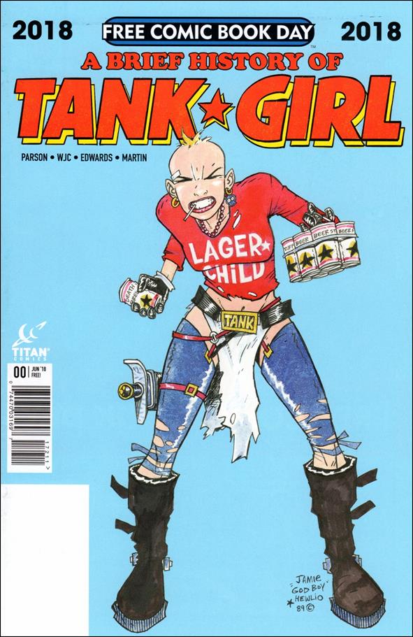 Tank Girl Free Comic Book Day: A Brief History of Tank Girl issue nn