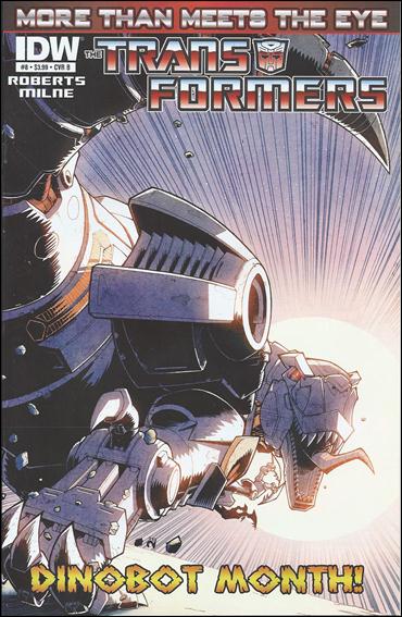 Transformers: More Than Meets the Eye (2012) issue 8-B Nick Roche Cover