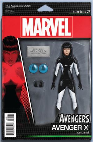 Avengers (2017) issue 5.1-B John Tyler Christopher Action Figure Cover