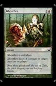 Magic the Gathering: Duel Decks: Knights vs. Dragons (Base Set) card 69 Ghostfire