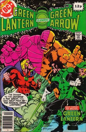 Green Lantern (1960) issue 111-B UK Price Cover
