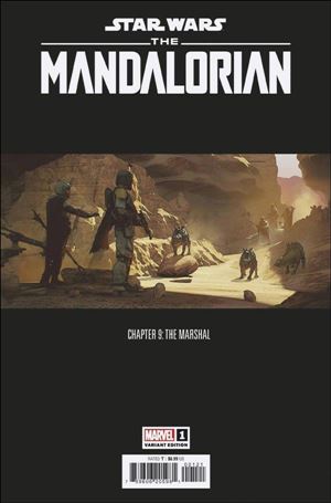 Star Wars: The Mandalorian Season 2 issue 1-B Concept Art Cover