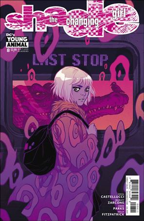 Shade, the Changing Girl issue 8 Becky Cloonan Cover