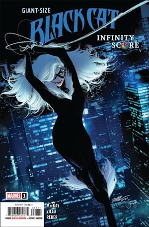 Giant-Size Black Cat: Infinity Score issue 1 Pepe Larraz Cover