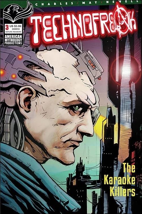 TechnoFreak (2021) issue 3-B John Charles Cover