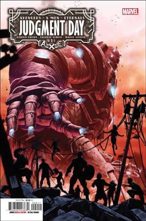 A.X.E.: Judgment Day issue 2 Mark Brooks Cover