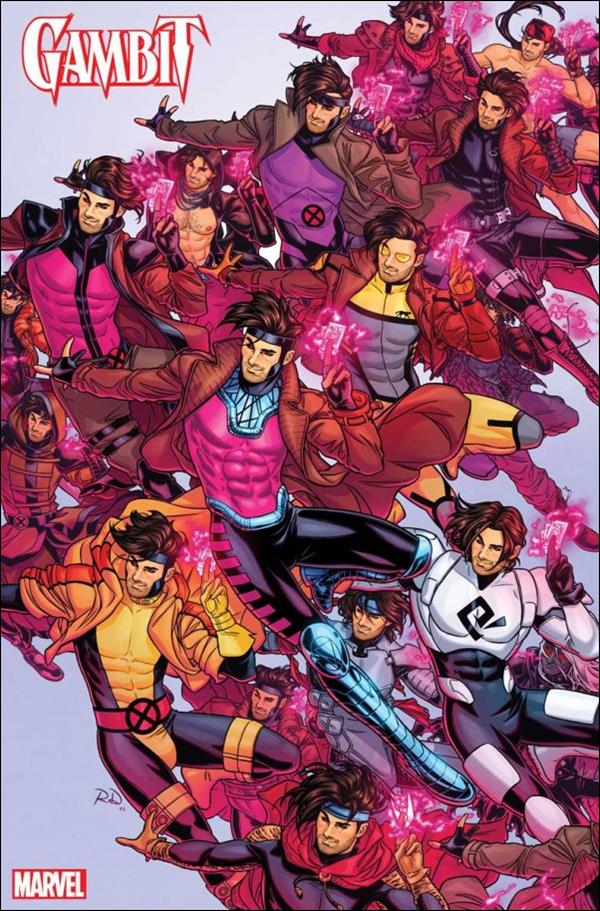 Gambit (2022) issue 5-B Russell Dauterman Cover