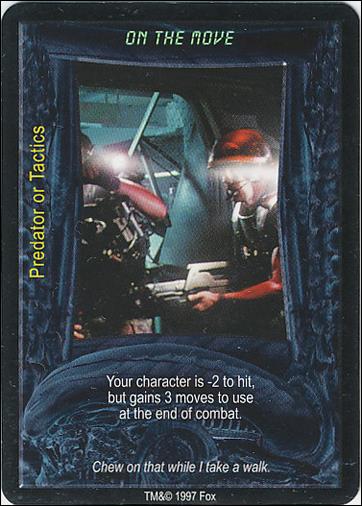 Aliens/Predator (Base Set) card 243 On the Move