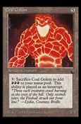 Magic the Gathering: The Dark (Base Set) card 99 Coal Golem