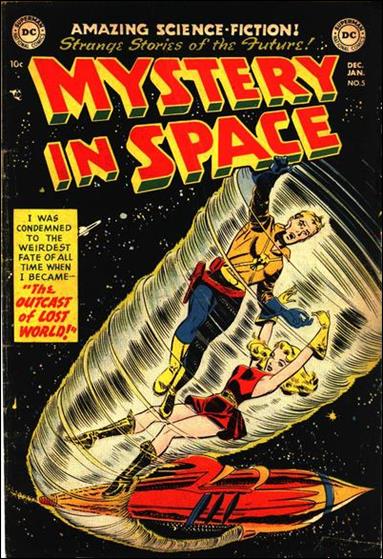 Mystery in Space (1951) 5-A by DC