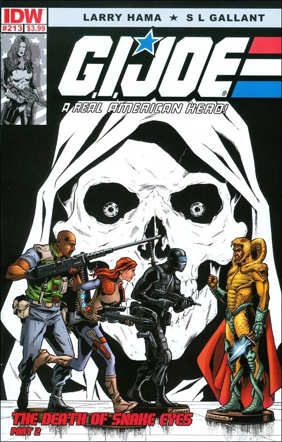 G.I. Joe: A Real American Hero issue 213-D S L Gallant Cover (2nd Printing)