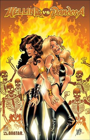Hellina vs Pandora issue 1-H Hilinski Cover