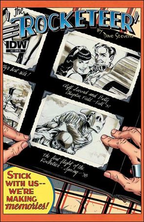 Rocketeer: Cargo of Doom issue 3-B Dave Stevens 1:10 Cover