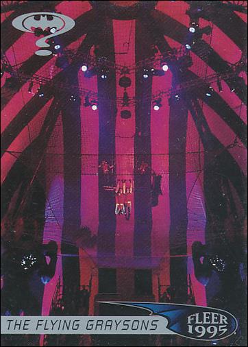 Batman Forever (Retail Base Set) card 54 The Flying Graysons