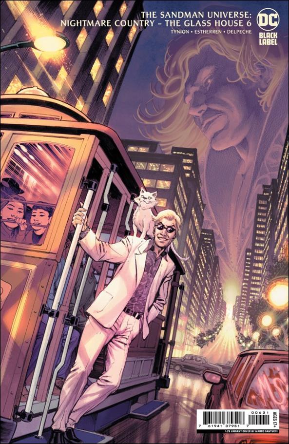 Sandman Universe: Nightmare Country - The Glass House issue 6-C Marco Santucci 1:25 Cardstock Cover