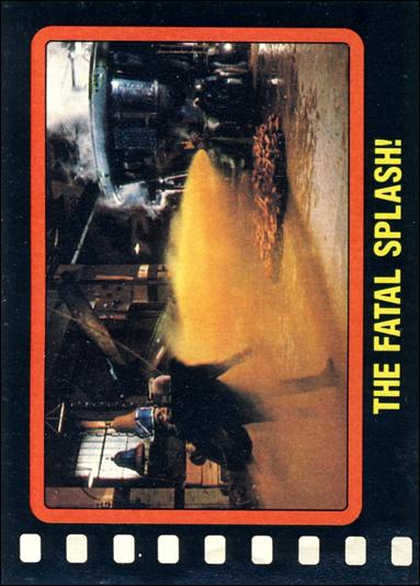Who Framed Roger Rabbit? (Base Set) card 121 The Fatal Splash!