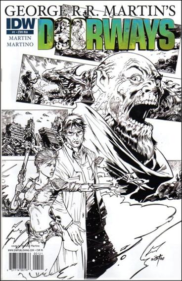 Doorways issue 1-C Stefano Martino 1:10 B&W Cover