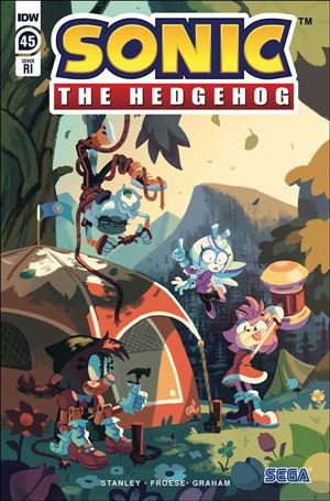 Sonic the Hedgehog (2018) issue 45-C Nathalie Fourdraine 1:10 Cover