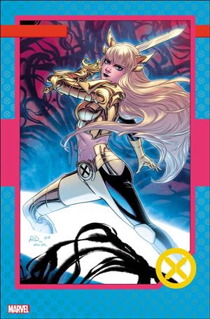 X-Men (2021) issue 14-B Russell Dauterman Trading Card Cover