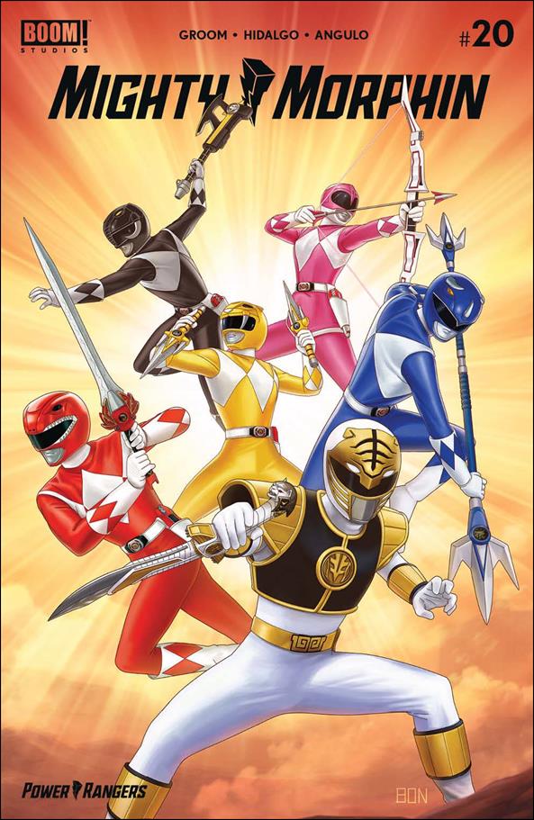 Mighty Morphin issue 20-E Bon Bernardo 1:25 Cover