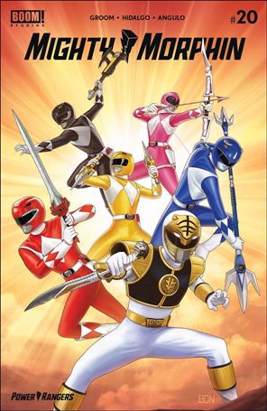 Mighty Morphin issue 20-E Bon Bernardo 1:25 Cover