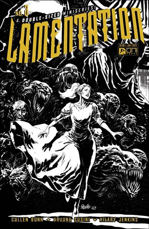Lamentation issue 3-C Yanick Paquette 1:10 Black and White Cover