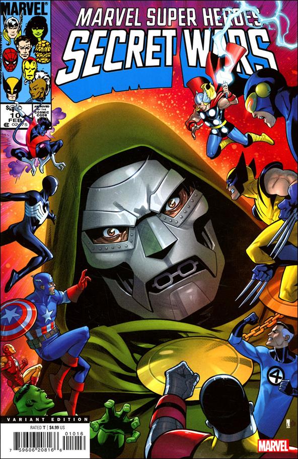 Marvel Super Heroes Secret Wars issue 10-F Paco Medina 1:25 Facsimile Edition (2024) Cover