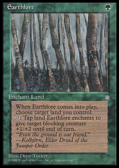 Magic the Gathering: Ice Age (Base Set) card 231 Earthlore