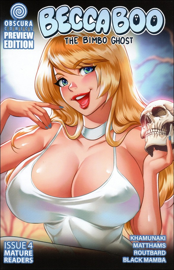 Becca Boo, the Bimbo Ghost issue Ashcan Lena Dai Cover 1/350
