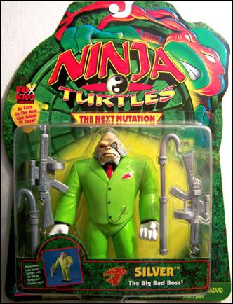 Ninja Turtles: The Next Mutation figure 11 Silver