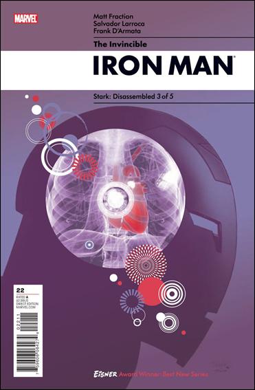 Invincible Iron Man (2008) issue 22 Salvador Larroca Cover