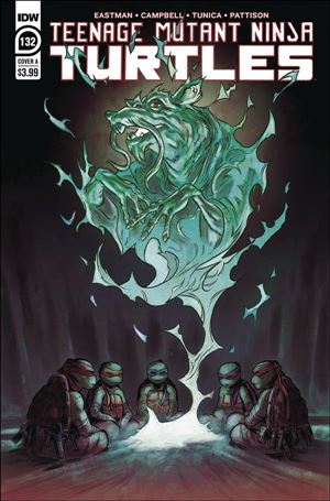 Teenage Mutant Ninja Turtles (2011) issue 132 Pablo Tunica Cover