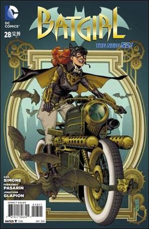 Batgirl (2011) issue 28-B J.G. Jones 1:25 Steampunk Cover