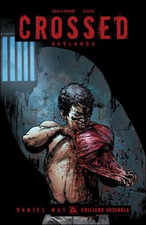 Crossed: Badlands issue 47-C Torture Cover