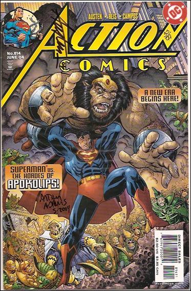 Action Comics (1938) issue 814-C DF (Signed by Chuck Austen & Arthur Adams) 1/99