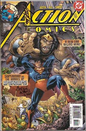 Action Comics (1938) issue 814-C DF (Signed by Chuck Austen & Arthur Adams) 1/99